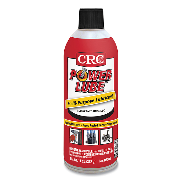 125-05006 POWER LUBE MULTI-PURPOSE LUBRICANT, 11 OZ, AEROSOL CAN
